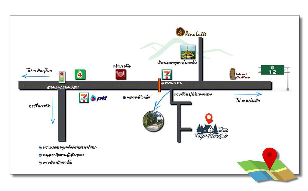 Tip House Villa Khao Kho Bagian luar foto